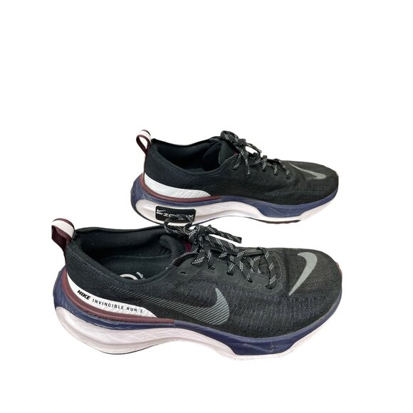 Nike Invincible 3 Womans Black Gray Running Sneakers Sz 11 SKU 9485 - Picture 4 of 15